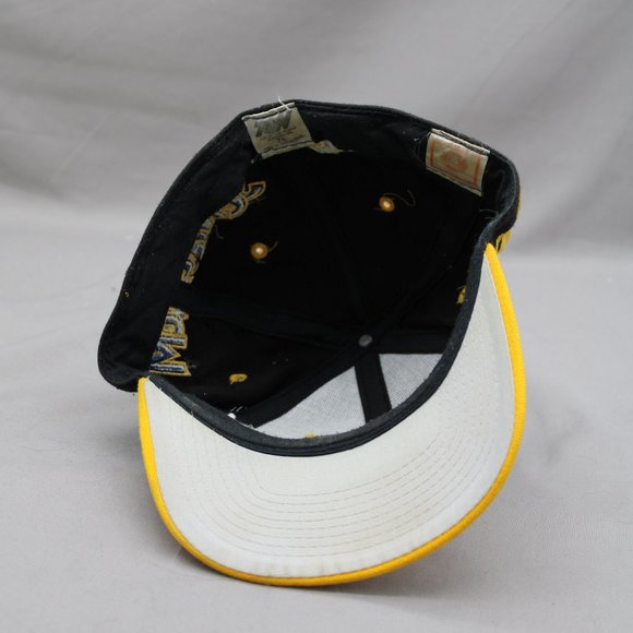 Michigan Wolvernies Hat (VTG) - All Over Graphic by TOW - Fitted 7 1/4 - Picture 8 of 10